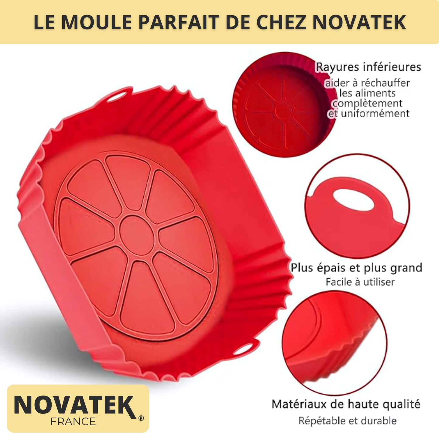 LE MOULE PARFAIT EN SILICONE 100% PUR - 2 ACHETÉS = 2 OFFERTS