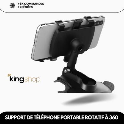 Save Driver - Support téléphone portable universel rotatif à 360°